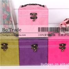 [C01]首饰盒项链手链耳环戒指收纳盒内三层首饰包装盒批发