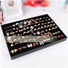 [A05]戒指展示架黑色饰品架戒指盘戒指展示托盘首饰批发