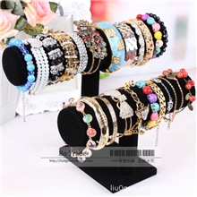 [A69]双层黑绒首饰架手镯架手链架玉镯展示架饰品架批发