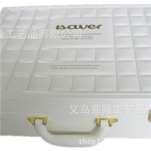 义乌菲隆高档皮质礼品盒交房收纳箱储物盒手提文件收纳盒