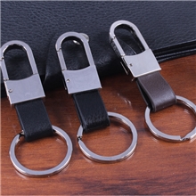真皮钥匙链男女腰挂汽车钥匙扣锁匙扣耐磨型皮质创意礼品