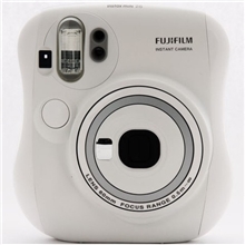 重庆富士相机拍立得相机一次成像MINI25白色特价630正品联保包邮