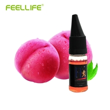 独家产品水蜜桃口味浓缩烟油厂家直销10毫升装斜盖瓶