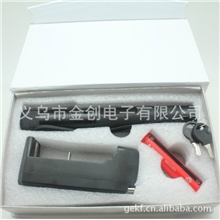 供应100mw绿光满天星可调焦点火柴激光手电筒