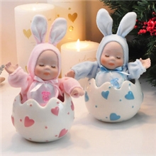 巧匠屋摇头娃娃音乐盒生日礼物婚庆礼品时尚礼品MD02A/B