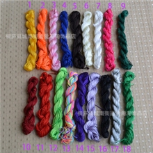 DIY饰品配件1MM玉线手链编织绳中国结线材1把约28米（多色）