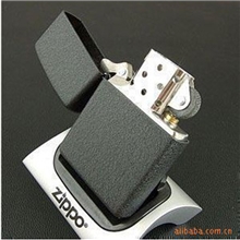 zippo类黑磨砂光板煤油打火机批发礼品创意打火机砂轮火石棉油机
