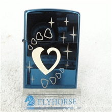 飞马打火机批发佐罗爱心打火机用油打火机