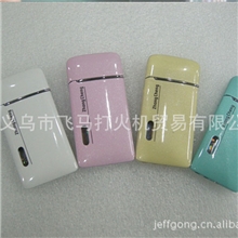 有偿用品热卖WF209超薄金属防风广告打火机特殊工艺生产