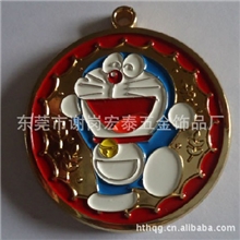 生产多啦A梦金属吊牌｜机器猫吊牌