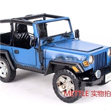 METTLE铁皮绿色牧马人吉普车模型收藏品装饰品664