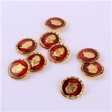 【供应】新品毛泽东徽章金属名人胸牌厂家直销