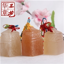 极品篆刻印章昆仑红冻石纽带封侯印上等青海石材质收藏批发