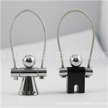 德国男女金属情侣钥匙扣适合情人赠送爱他就锁住他