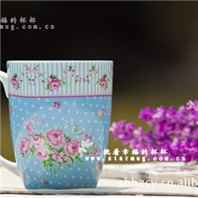 现货批发骨瓷杯马克杯陶瓷杯情侣水杯初见（红）支持混批