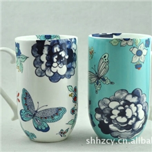 特价现货批发真骨瓷情侣杯骨瓷马克杯对杯支持混批