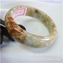 11.18大促天然缅甸翡翠A货玉石器手镯子手臂环水头好特价批发5