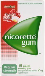 美国原装Nicorette4毫克戒烟口香糖105粒