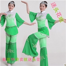 2013春季新款秧歌服舞蹈服民族演出服装腰鼓舞台服现代舞女表演服