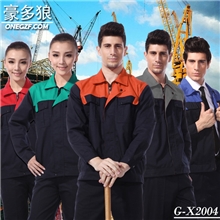 帆布工作服套装男单件上衣机修汽修服工厂车间劳保服冬季工作服