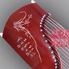 【天声】厂家直销红檀刻字古筝16图案可选超值批发销量第一