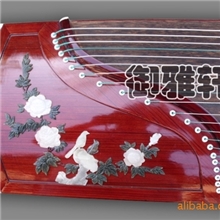 【天声民乐】古筝厂家直销批发古筝红木玉雕紫藤花鸟演奏古筝