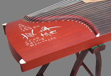 红檀贴面阴刻(夜静）专业古筝