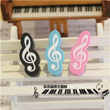台湾音乐文具创意可爱橡皮擦高音谱号橡皮擦音符音乐主题橡皮擦