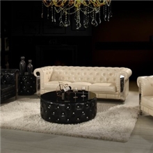 酒店沙发拉钻沙发欧式新古典鳄鱼纹纹皮沙发518#(图)