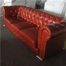 酒店沙发拉钻沙发欧式新古典真皮沙发518#(图)