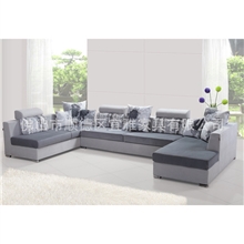 宜家大小户型U型转角沙发组合客厅现代布艺沙发全拆洗可定做