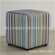 特价供应时尚布艺脚踏沙发凳服装店换鞋凳方敦宜雅家具批发