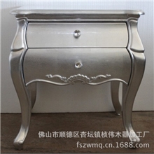 床头柜酒店客房实木床头柜韩式简约时尚白色收纳柜我是成套家具