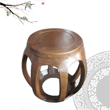 全店混批仿古中式榆木实木明清家具换鞋凳