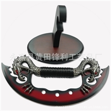 双龙工艺刀龙头老大桌饰刀剑工艺动漫刀剑送展架未开刃