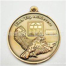 厂家定制纪念章，立体合金奖杯烤漆奖牌