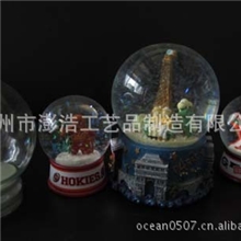 【优惠高品质】水晶球音乐盒文化传媒赠品