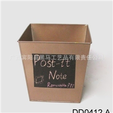 新款铁皮带可移动磁贴花盆户外花盆家居花盆