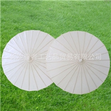 长沙礼品纸伞白色纸伞油纸伞婚礼伞舞台道具厂价供应