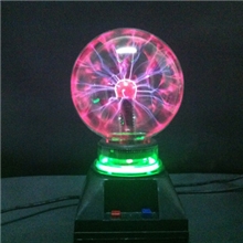 工厂生产批发4寸带音乐电离子魔灯/魔球静电球闪电球工艺品