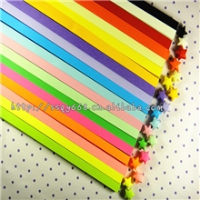 24色单色清装糖果色星星纸条幸运星星折纸星星条折纸