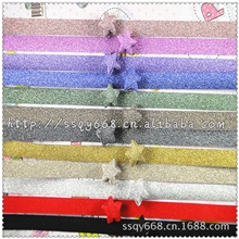 闪砖单色纯色彩虹叠星星纸折纸条DIY手工折纸/批发闪砖爆款