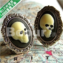 【袖扣工厂小额混批】黑色水晶袖扣AE6539镶嵌工艺