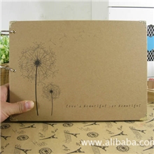 淘宝爆款蒲公英韩国复古手工DIY相册影集纪念册