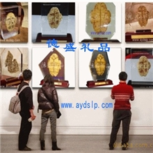 【厂家直销】中国风特色元素文化礼品甲骨文水晶工艺礼品（图）