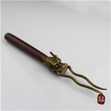 铁壶专用壶插纯铜插壶夹盖叉龙头叉老铁壶配件厂家批发代理