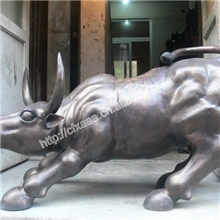 辉业铜器80CM大号华尔街牛黄铜牛铜器动物铜器工艺品