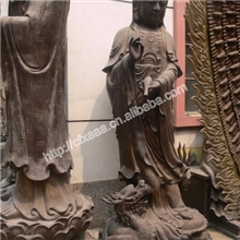 辉业铜器3.3米观世音菩萨骑龙观音大佛像铜器工艺品青铜器