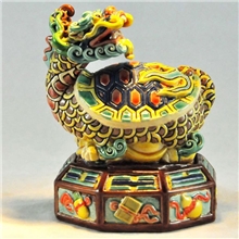 供应直销中国交趾陶工艺摆件镇宅吉祥摆件八宝神龟