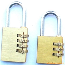 供应全铜涂彩密码挂锁